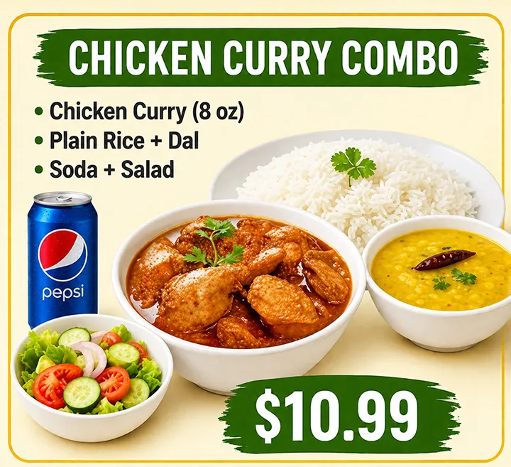Chicken Curry Combo