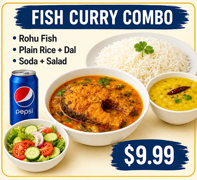 Fish Curry Combo